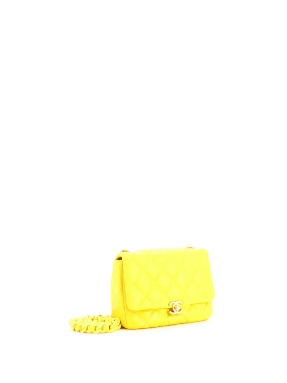 Chanel Lacquered Metal Cc Flap Bag #327249C30B